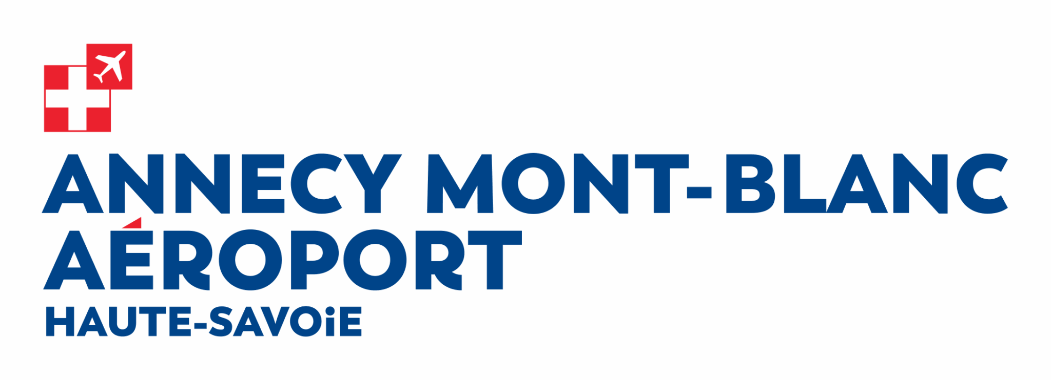Logo de l’aéroport Annecy Mont Blanc, France, opéré par VINCI Airports
