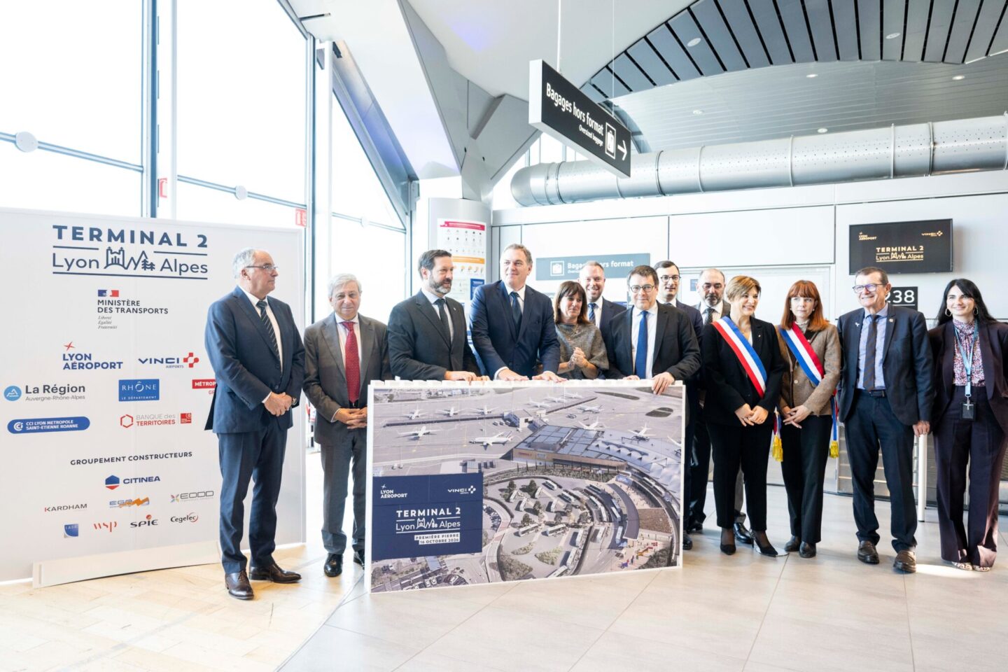 VINCI Airports launches the transformation  of Terminal 2 at Lyon-Saint Exupéry airport